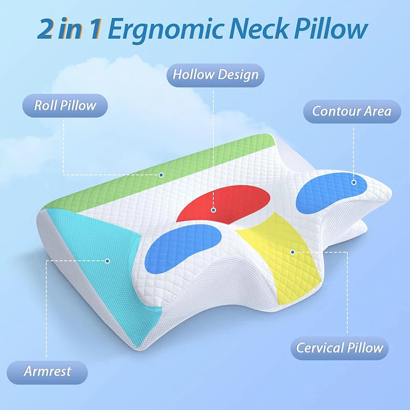 ComfortFit Neck Support Pillow
