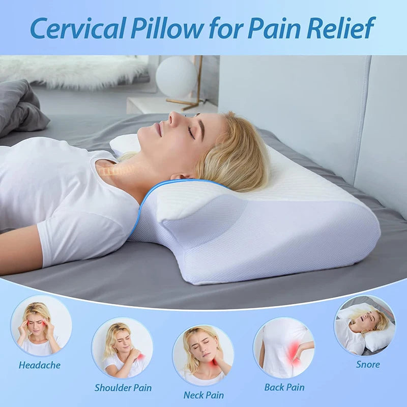 ComfortFit Neck Support Pillow