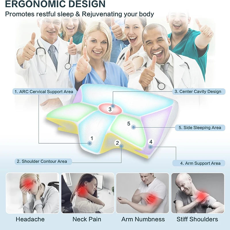 ComfortFit Neck Support Pillow
