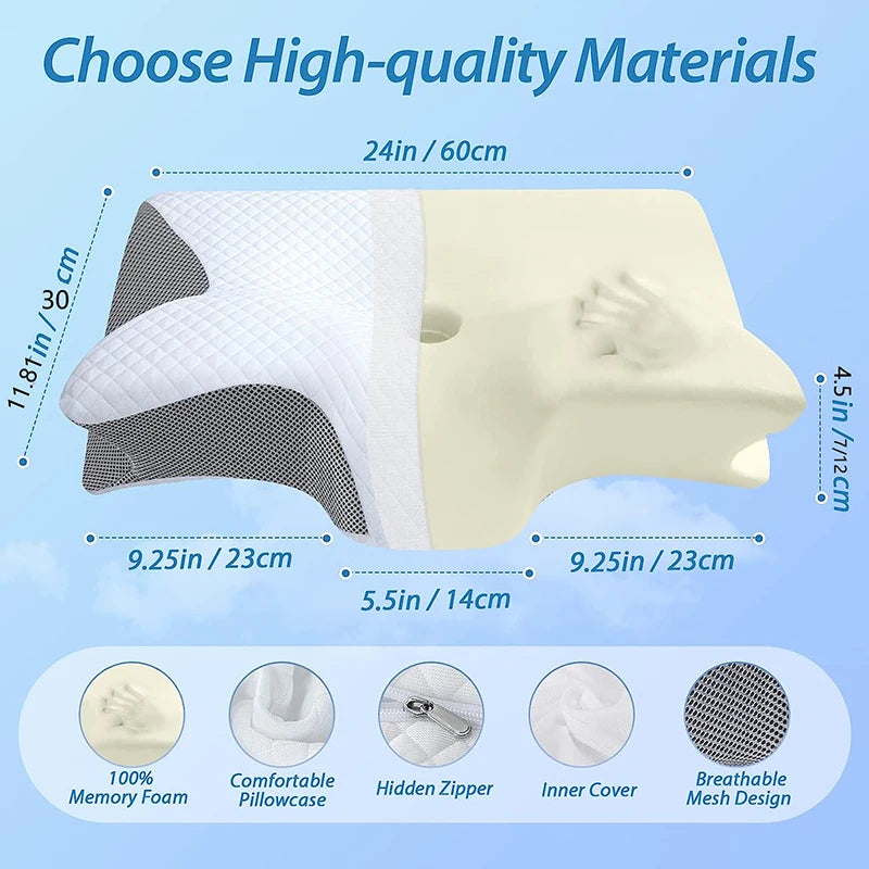ComfortFit Neck Support Pillow