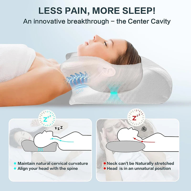 ComfortFit Neck Support Pillow